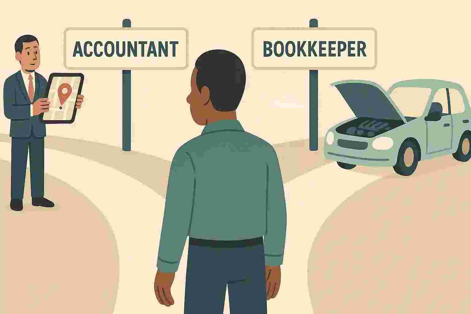Hire an Accountant or a Bookkeeper First?